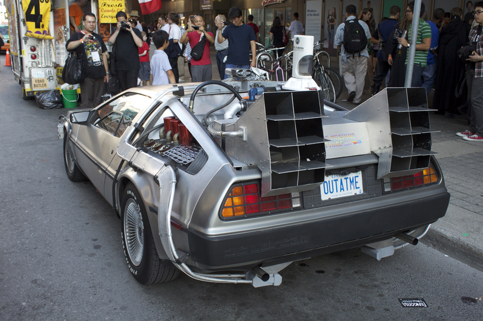 FanExpo Back To The Future DeLorean Replica