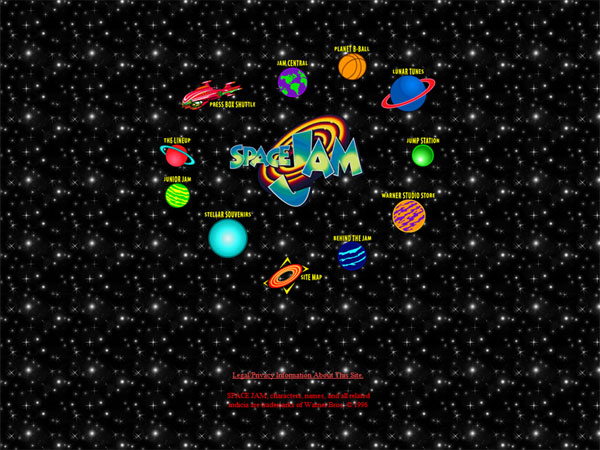 Space Jam Website