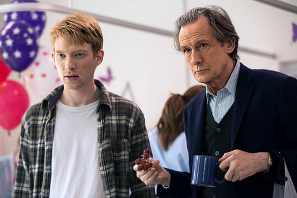 Nighy & Gleeson have amazing father/son chemistry