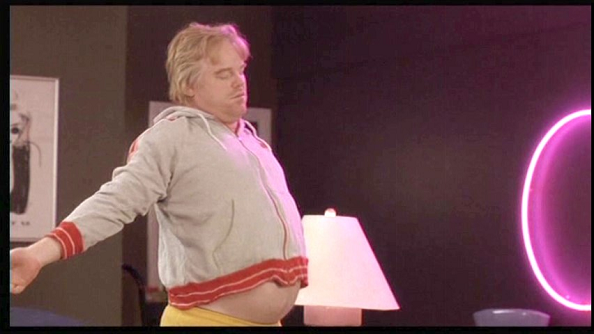 Hoffman as Sandy Lyle in Along Came Polly