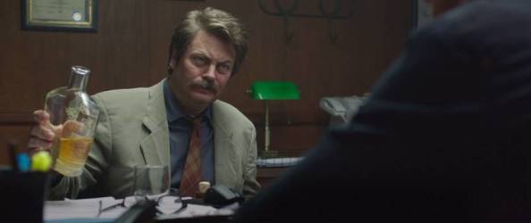 Nick Offerman delivers a very good cameo role.