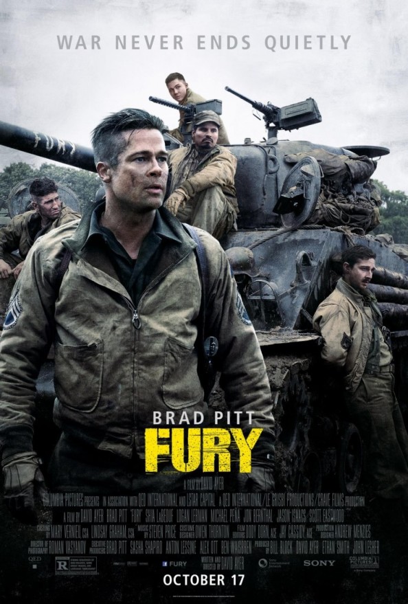 Genre: Action | Drama | War Director: David Ayer Starring: Brad Pitt, Shia LaBeouf, Logan Lerman Writer: David Ayer