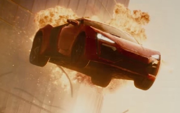 Furious 7 has insane stunts!