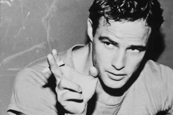 a brutally honest Marlon Brando who confronts various issues