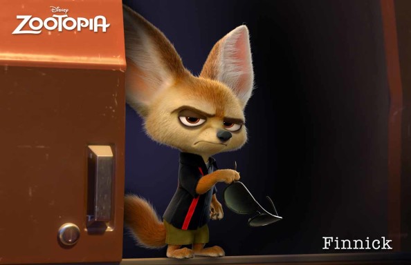 ZOOTOPIA – FINNICK, a fennec fox with a big chip on his adorable shoulder. ©2015 Disney. All Rights Reserved.