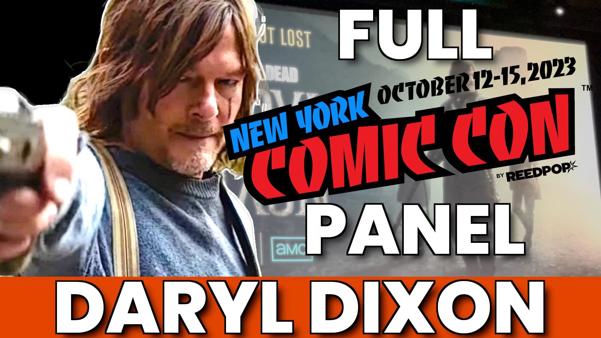 NYCC Daryl Dixon The Walking Dead Panel New York Comic Con