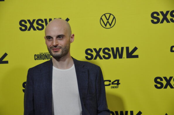 Writer/Director Tilman Singer at the SXSW Premiere of "Cuckoo" on March 14, 2024. (Photo by Connie Wilson).