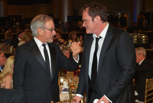 Quentin Tarantino and Steven Spielberg