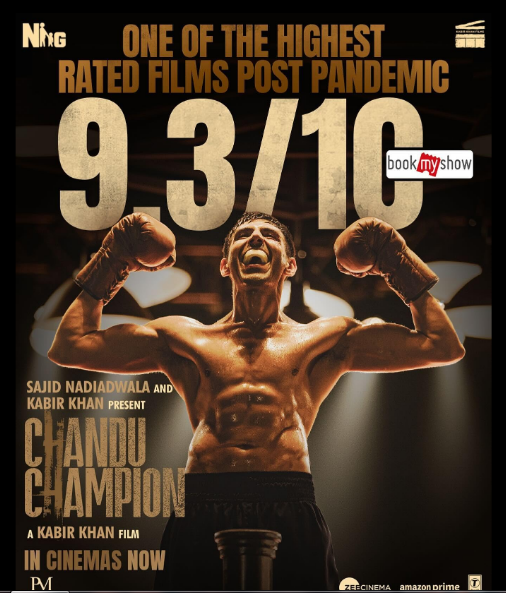 Chandu Champion poster