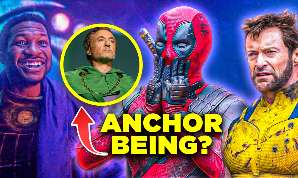 Deadpool and Wolverine MCU 616 Anchor Being Tony Stark Roberty Downey Jr. Iron Man Dcotor Doom comic con ryan reynolds hugh jackman themovieblog