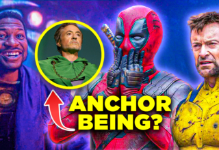 Deadpool and Wolverine MCU 616 Anchor Being Tony Stark Roberty Downey Jr. Iron Man Dcotor Doom comic con ryan reynolds hugh jackman themovieblog