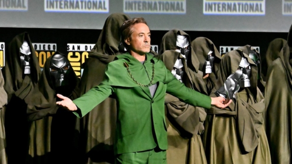 RDJ as Dr. Doom SDCC. 