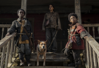 Anthony B. Jenkins as Samuel, Halle Berry as Momma and Percy Daggs IV as Nolan in Never Let Go. Photo Credit: Liane Hentscher