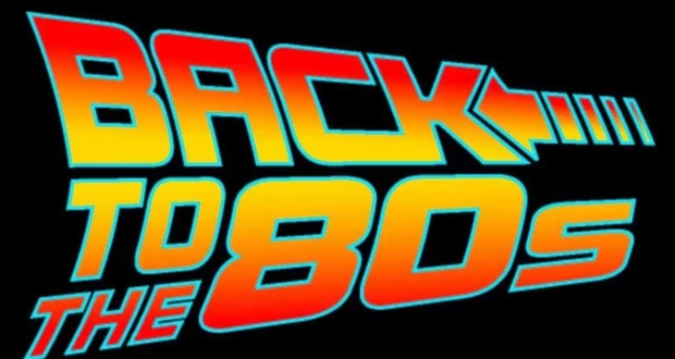 #Back To The 80s logo