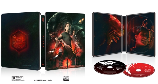 Alien Romulus Exploded Packshot 4K BD DHD_Steelbook_US_The Movie Blog (Large)