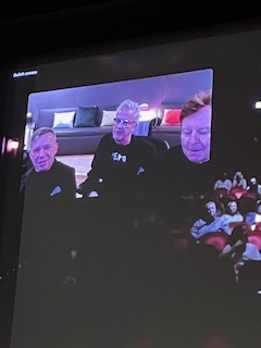 Bob Mothersbaugh, Mark Mothersbaugh and Gerard Casale of DEVO.