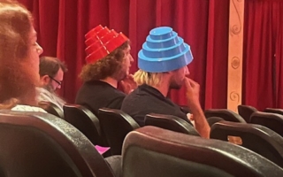 DEVO fans at Nashville Film Festival on 9/19/2024.