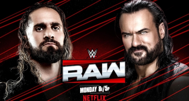 Monday Night Raw on Netflix Seth Rollins Drew